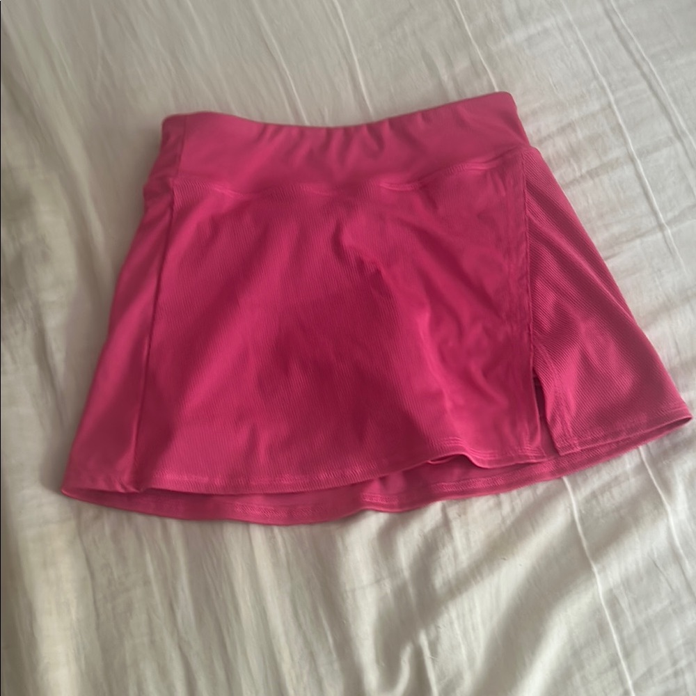 Pink Athletic Skirt